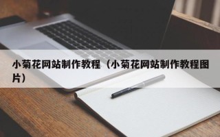 姜堰小菊花网站制作教程（小菊花网站制作教程图片）