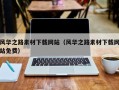 姜堰风华之路素材下载网站（风华之路素材下载网站免费）